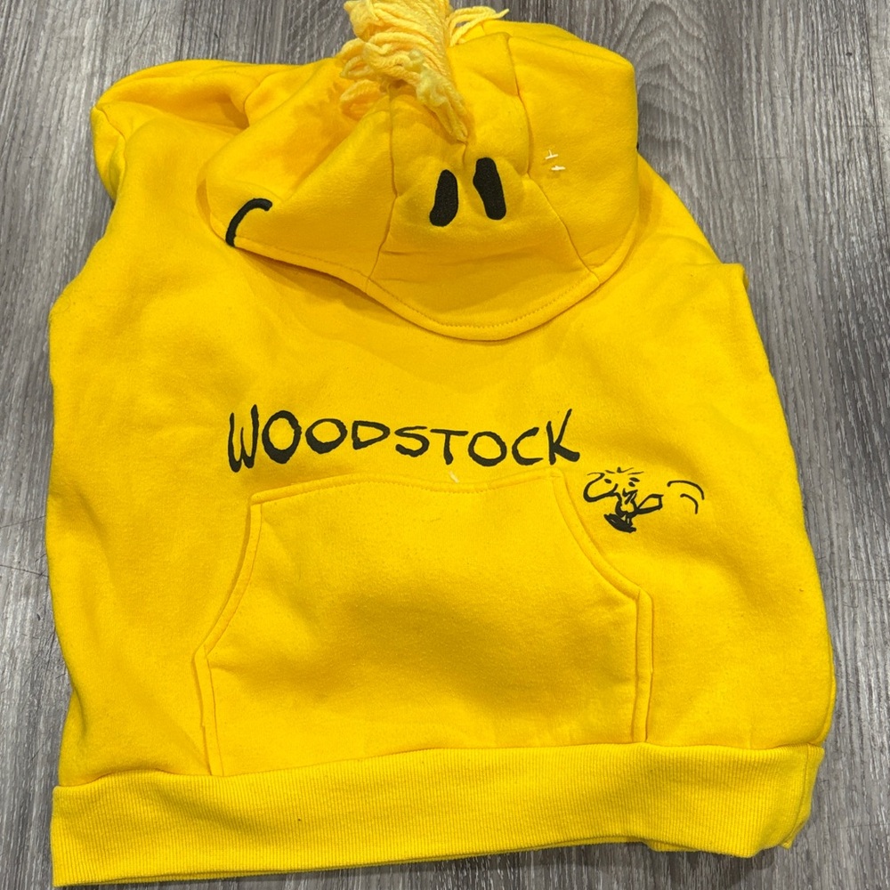 Woodstock Kids Yellow Hoodie